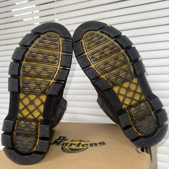 Dr. Marten's Combs Crazy Horse Leather Dark Brown Women’s 7 Men’s 6 Unisex - Picture 6 of 8